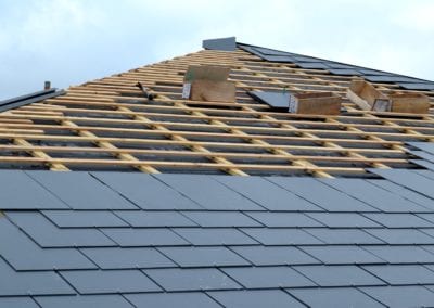 Slate roof replacement