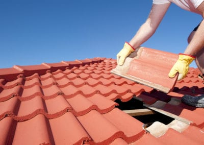 tile roofing repair